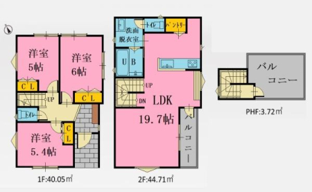 �_�ސ쌧���s�{�O�揉�R2���ڂ̐V�z��ˌ��Ẳ摜