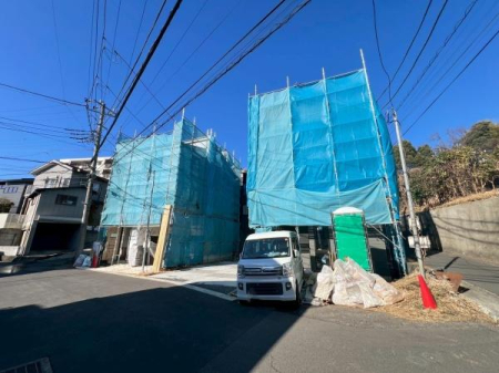 �_�ސ쌧���s�{�O�搛��2���ڂ̐V�z��ˌ��Ă̂��̑����n