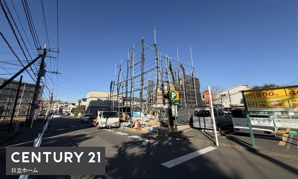 �_�ސ쌧���s�{�O�擌�L�n5���ڂ̐V�z��ˌ��Ă̑O�ʓ��H�܂ތ��n�ʐ^