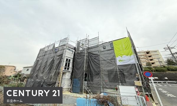 �_�ސ쌧���s�{�O�擌�L�n5���ڂ̐V�z��ˌ��Ă̑O�ʓ��H�܂ތ��n�ʐ^