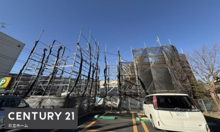 �_�ސ쌧���s�{�O�擌�L�n5���ڂ̐V�z��ˌ��Ă̑O�ʓ��H�܂ތ��n�ʐ^