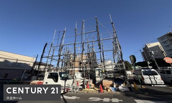 �_�ސ쌧���s�{�O�擌�L�n5���ڂ̐V�z��ˌ��Ă̑O�ʓ��H�܂ތ��n�ʐ^