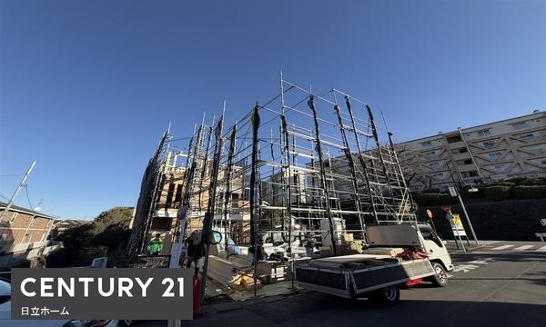 �_�ސ쌧���s�{�O�擌�L�n5���ڂ̐V�z��ˌ��Ă̑O�ʓ��H�܂ތ��n�ʐ^