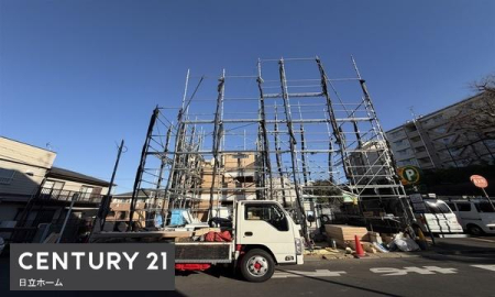 �_�ސ쌧���s�{�O�擌�L�n5���ڂ̐V�z��ˌ��Ă̑O�ʓ��H�܂ތ��n�ʐ^