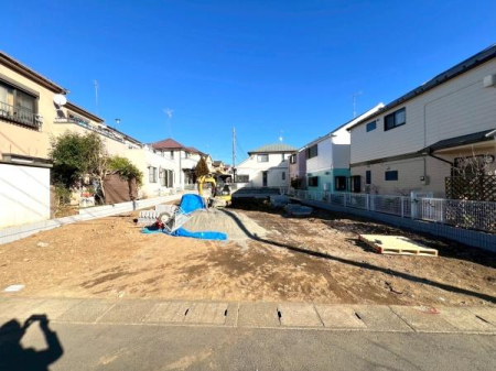 �_�ސ쌧���s�{�O����{��1���ڂ̐V�z��ˌ��Ă̌��n�O�ώʐ^