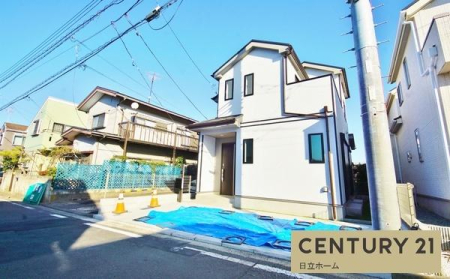 �_�ސ쌧���l�s���J��{��2���ڂ̐V�z��ˌ��Ă̑O�ʓ��H�܂ތ��n�ʐ^