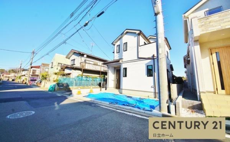 �_�ސ쌧���l�s���J��{��2���ڂ̐V�z��ˌ��Ă̑O�ʓ��H�܂ތ��n�ʐ^