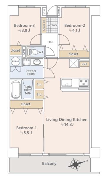 �_�ސ쌧���l�s�ۓy�P�J���䒬�̒��Ã}���V�����̉摜