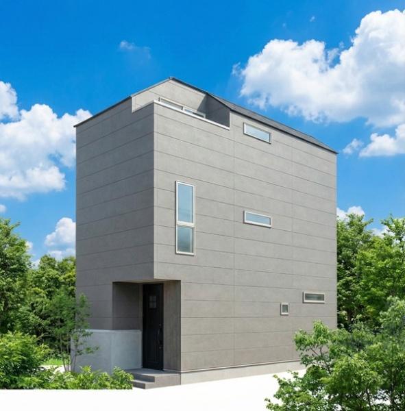 �_�ސ쌧���l�s�_�ސ�搼����1���ڂ̐V�z��ˌ��Ă̊����\�z�}(�O��)