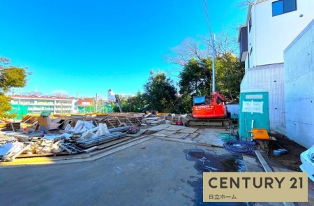 �_�ސ쌧���l�s�ߌ���k����4���ڂ̐V�z��ˌ��Ă̌��n�O�ώʐ^