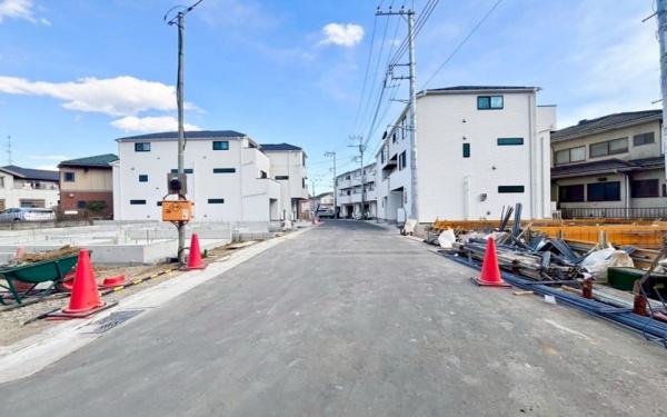 �_�ސ쌧���l�s�ۓy�P�J��쓇���̐V�z��ˌ��Ă̑O�ʓ��H�܂ތ��n�ʐ^