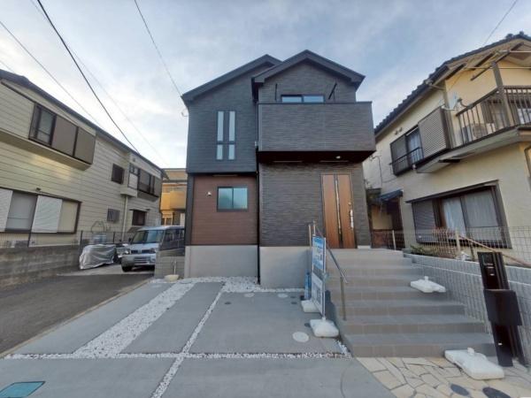 �_�ސ쌧����s�ΐ�1���ڂ̐V�z��ˌ��Ă̌��n�O�ώʐ^