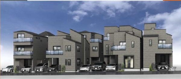 �_�ސ쌧���l�s����{�q�Ԗ�̐V�z��ˌ��Ă̊����\�z�}(�O��)