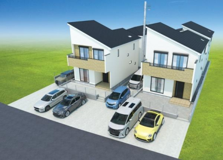 �_�ސ쌧���l�s�s�}��r�Ӓ��̐V�z��ˌ��Ă̊����\�z�}(�O��)