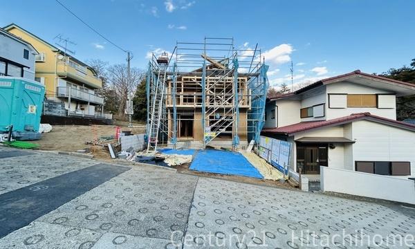 �_�ސ쌧���l�s���J�擌���̐V�z��ˌ��Ă̑O�ʓ��H�܂ތ��n�ʐ^