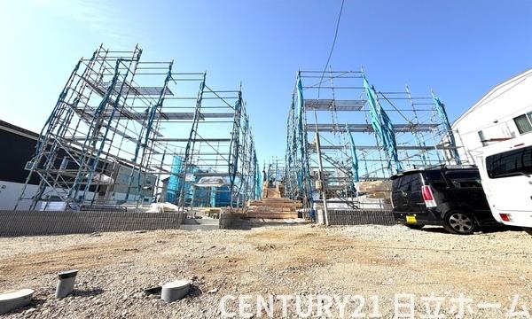 �_�ސ쌧���l�s�s�}��r�Ӓ��̐V�z��ˌ��Ă̑O�ʓ��H�܂ތ��n�ʐ^