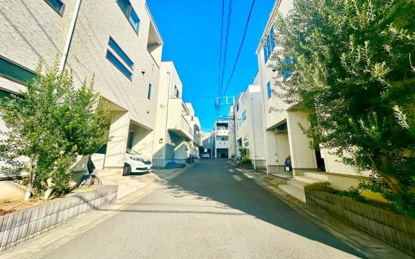 �_�ސ쌧���l�s�`���`���1���ڂ̒��È�ˌ��Ă̑O�ʓ��H�܂ތ��n�ʐ^