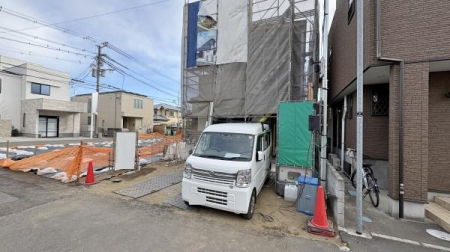 �_�ސ쌧������s�l�|3���ڂ̐V�z��ˌ��Ă̂��̑����n