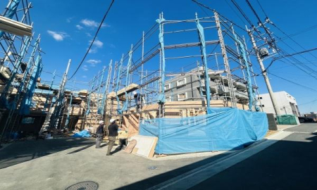 �_�ސ쌧���l�s�_�ސ�����ʂ̐V�z��ˌ��Ă̌��n�O�ώʐ^