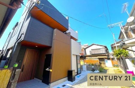 �_�ސ쌧���s���揺�a1���ڂ̐V�z��ˌ��Ă̑O�ʓ��H�܂ތ��n�ʐ^