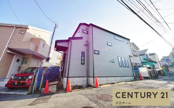 �_�ސ쌧���l�s��撆��2���ڂ̐V�z��ˌ��Ă̑O�ʓ��H�܂ތ��n�ʐ^