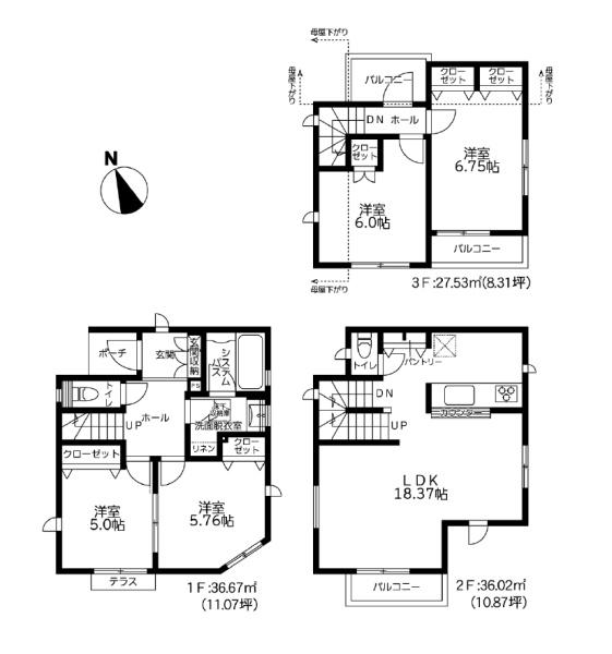 �_�ސ쌧���s�{�O�搛��2���ڂ̐V�z��ˌ��Ẳ摜