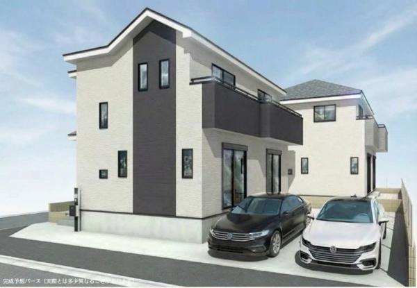 �_�ސ쌧���l�s���J����1���ڂ̐V�z��ˌ��Ă̊����\�z�}(�O��)