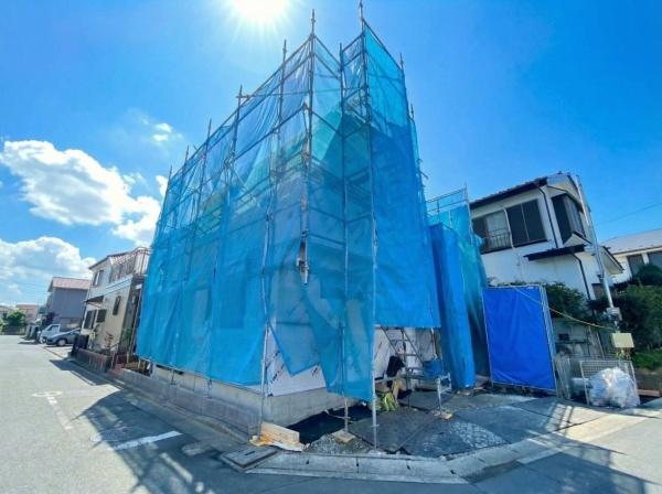 �_�ސ쌧���l�s���a�򂪋u2���ڂ̐V�z��ˌ��Ă̑O�ʓ��H�܂ތ��n�ʐ^