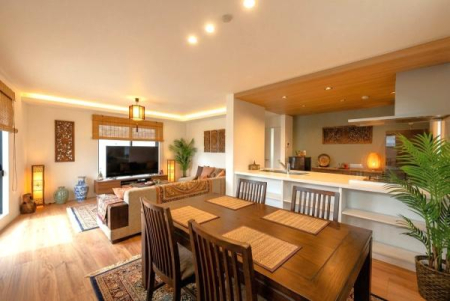 �_�ސ쌧���s�����扤�T����5���ڂ̐V�z��ˌ��Ă̓��d�l�ʐ^(���r���O�j