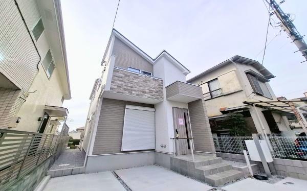 �_�ސ쌧���s�����扤�T����3���ڂ̐V�z��ˌ��Ă̌��n�O�ώʐ^