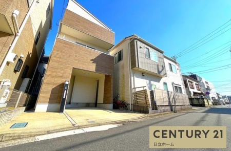 �_�ސ쌧���l�s�ߌ���哌���̒��È�ˌ��Ă̑O�ʓ��H�܂ތ��n�ʐ^