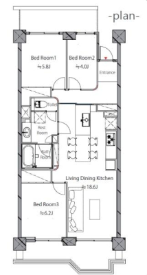 �_�ސ쌧���s���Ë�v�{3���ڂ̒��Ã}���V�����̉摜