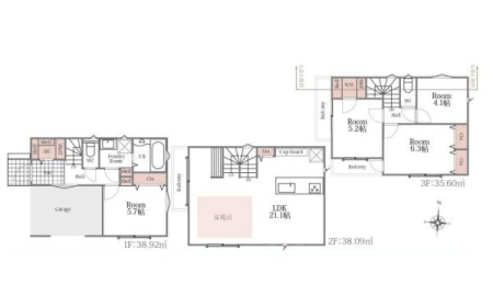 �_�ސ쌧���s�{�O��n��4���ڂ̐V�z��ˌ��Ẳ摜