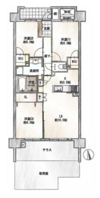 �_�ސ쌧���s�����撆�ێq�̒��Ã}���V�����̉摜