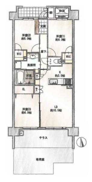 �_�ސ쌧���s�����撆�ێq�̒��Ã}���V�����̉摜