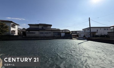 �_�ސ쌧���l�s�`�k�揬�����̓y�n�̑O�ʓ��H�܂ތ��n�ʐ^