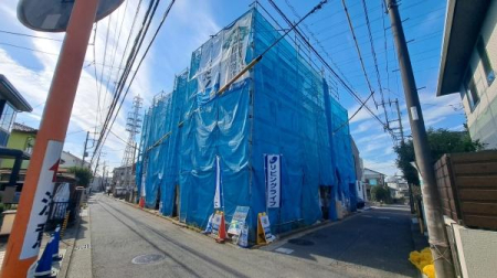 �_�ސ쌧���l�s�_�ސ��H���1���ڂ̐V�z��ˌ��Ă̌��n�O�ώʐ^