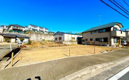 �_�ސ쌧���l�s�s�}���F���̐V�z��ˌ��Ă̑O�ʓ��H�܂ތ��n�ʐ^