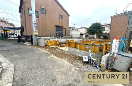 �_�ސ쌧���l�s�_�ސ�攒���쒬�̐V�z��ˌ��Ă̑O�ʓ��H�܂ތ��n�ʐ^