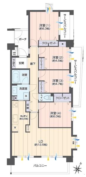 �_�ސ쌧���l�s�t��`�c�k1���ڂ̒��Ã}���V�����̉摜