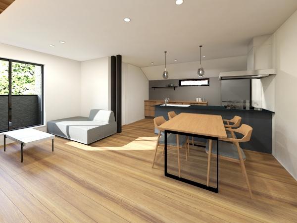 �_�ސ쌧���l�s���撆��1���ڂ̐V�z��ˌ��Ă̊����\�z�}(����)