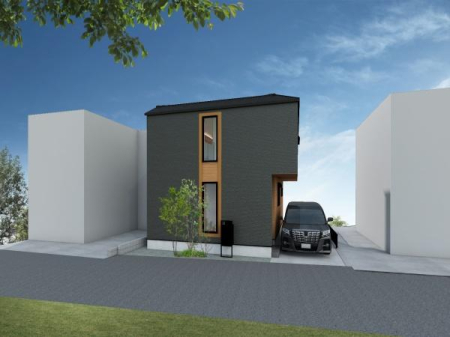 �_�ސ쌧���l�s���撆��1���ڂ̐V�z��ˌ��Ă̊����\�z�}(�O��)