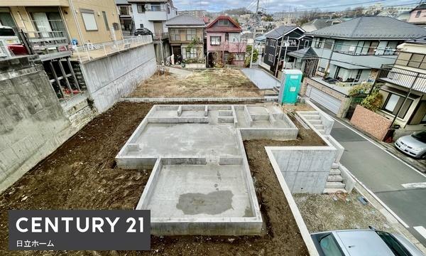 �_�ސ쌧���l�s�`���ڂ��J4���ڂ̐V�z��ˌ��Ă̑O�ʓ��H�܂ތ��n�ʐ^