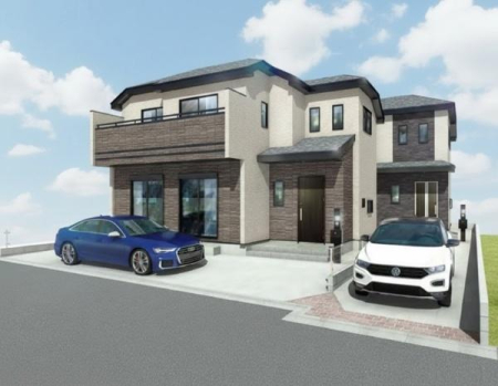 �_�ސ쌧���l�s����{�q�嗢���̐V�z��ˌ��Ă̊����\�z�}(�O��)