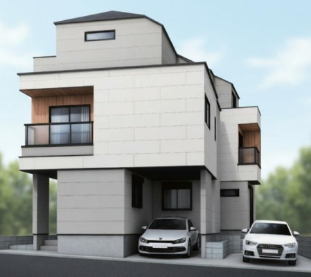 �_�ސ쌧���l�s�_�ސ��_�厛3���ڂ̐V�z��ˌ��Ă̊����\�z�}(�O��)