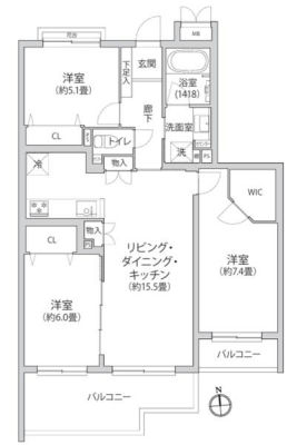 �_�ސ쌧���l�s�_�ސ��_�厛2���ڂ̒��Ã}���V�����̉摜