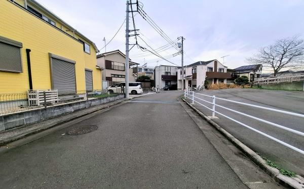 �_�ސ쌧���l�s���J���c�����̓y�n�̑O�ʓ��H�܂ތ��n�ʐ^