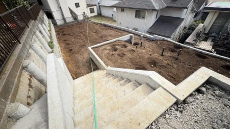 �_�ސ쌧���l�s�_�ސ��O�c�򉺒��̐V�z��ˌ��Ă̌��n�O�ώʐ^