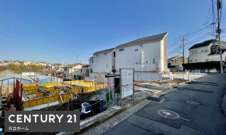 �_�ސ쌧���l�s�ۓy�P�J��㐛�c���̐V�z��ˌ��Ă̑O�ʓ��H�܂ތ��n�ʐ^