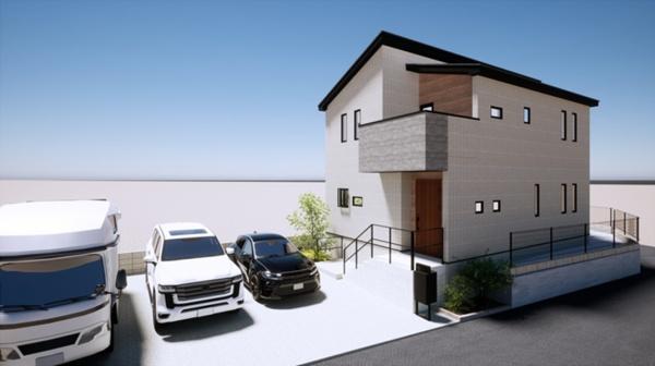 �_�ސ쌧���l�s�s�}���a���̐V�z��ˌ��Ă̊����\�z�}(�O��)